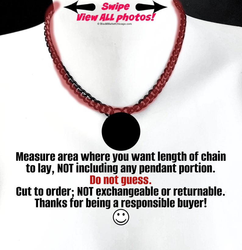 a picture of a necklace with a message on it