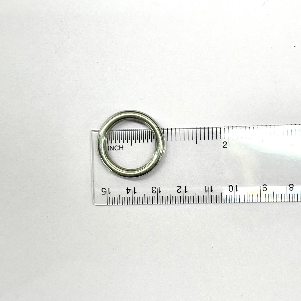 24/7 Locking Day Collar, Chain + Ring, Discreet Stainless Steel, Waterproof