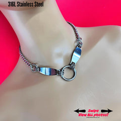 Gothic Sub Day Collar, Waterproof, Stainless Steel