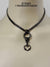 Day Collar, O-Ring & Thorny Heart, BLACK Stainless Steel, 24/7 Lockable