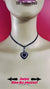 Stainless Heart Day Collar,  24/7 Waterproof, Permanent Clasp Option