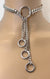 Chunky Grunge Edgy Statement Choker, Chain & Rings, Stainless Steel