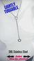 Day Collar, O-Ring Lead & Pendant; 24/7 Permanent Lock Option, Stainless Steel