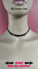 Sub Day Collar, BLACK Stainless Steel Chain, 24-7 Wear Necklace, Waterproof Lock option