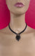 Chunky Chain Grunge Black Stainless Steel Layering Necklace, Edgy