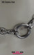 Chunky Chain O-Ring, Stainless Steel Necklace, Swivel Snaps