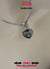 Sub Day Collar, Heart, Stainless Steel Custom Engraved, Lock option