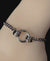 Day Collar 24/7 Ankle Bracelet, Waterproof, O-Ring, Stainless Steel, Permanent Lock Option, SILVER SS