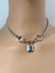 Goth Day Collar, Faux Padlock, Stainless Steel, 24/7, Locking  Option