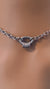 Sub Day Collar, 24/7 Discreet OVAL Ring, Stainless Steel, Permanent Locking Option