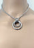 Sub Day Collar, Multi Ring, Stainless Steel, 24/7, Layering Chain, Locking Option