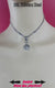 Kitten or Puppy Paw Print Pendant Necklace, 24/7 Waterproof, All Stainless Steel, permanent lock option