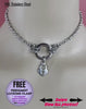 Day Collar, 24/7 Stainless Steel, Permanent Lock Option