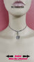 Sub Day Collar, 24/7 Locking, Angel Wings, Stainless Steel